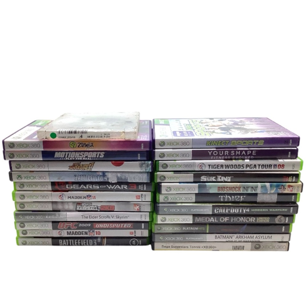 Set of (23) Microsoft XBOX 360 Games